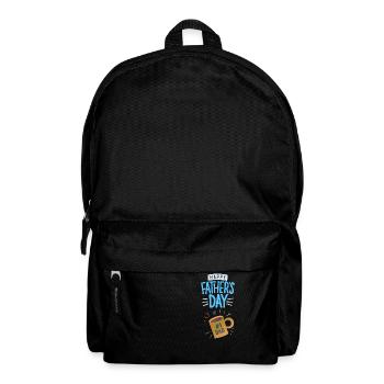 Happy Father Day - Rucksack - Schwarz - Vorne
