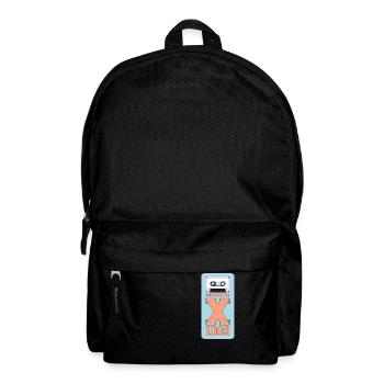 1969 Generation X First man on the moon - Rucksack - Schwarz - Vorne