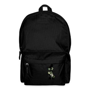 Nummer 1 Blumengrün -1. Blumengeburtstag - Rucksack - Schwarz - Vorne