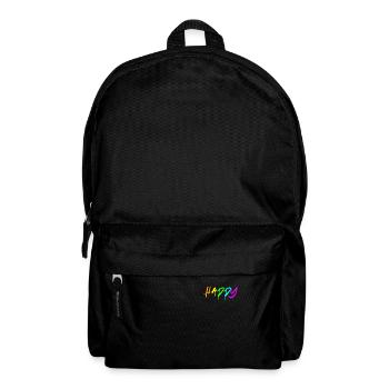 Happy - Rucksack - Schwarz - Vorne