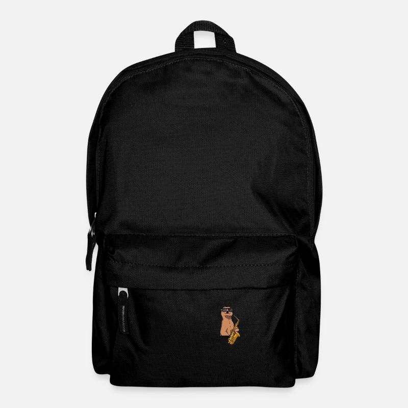 Saxophone Saxophone player - Backpack - black