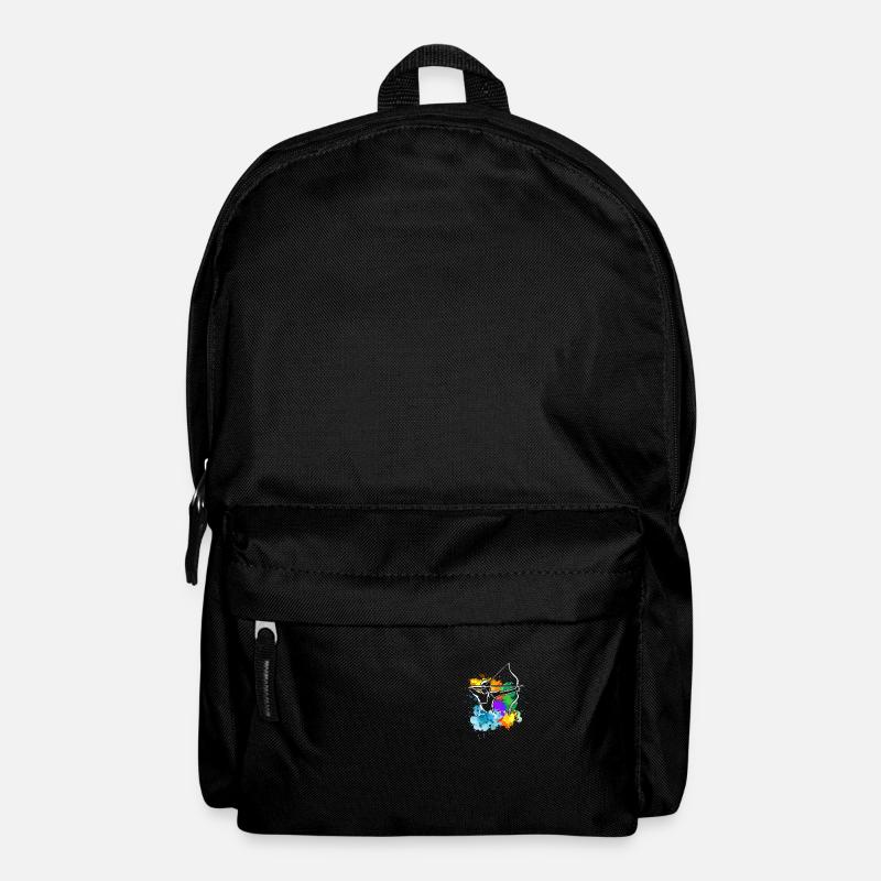 Pfeil und Bogen Bogenschießen Bogenschütze - Rucksack - Schwarz