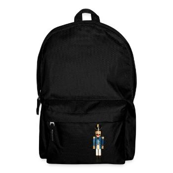 Nussknacker Weihnachten Erzgebirge - Rucksack - Schwarz - Vorne