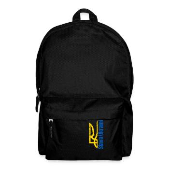 Slava Ukraini - Rucksack - Schwarz - Vorne