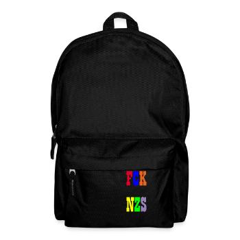FCK NZS - Backpack - black - Front