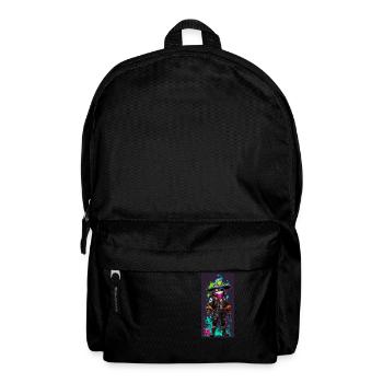 Anime full body animal Illustration - Rucksack - Schwarz - Vorne