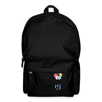15. 15 YEARS. 15th ANNIVERSARY. 15 YEAR ANNIVERSARY. - Backpack - black - Front