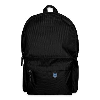 Tête de loup - Sac à dos - noir - Devant