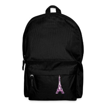 Eiffel tower #8 - Sac à dos - noir - Devant