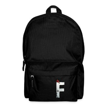 F – caractère décoratif – hiver - Sac à dos - noir - Devant