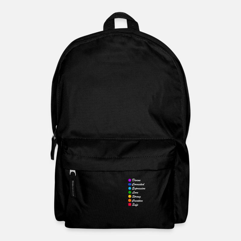 Chakra Lotus Blume Yoga Buddhismus Meditation spir - Rucksack - Schwarz