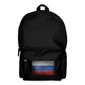 Russie Drapeau Russie Drapeau - Sac à dos - noir - Devant