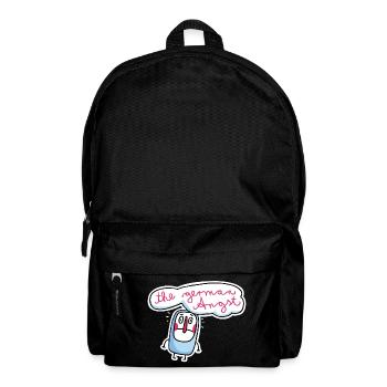 The German Angst - Rucksack - Schwarz - Vorne