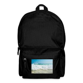 meer - Rucksack - Schwarz - Vorne