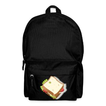 sandwich - Rucksack - Schwarz - Vorne