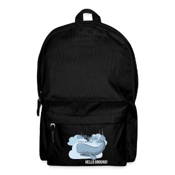 Hello Ground! - Rucksack - Schwarz - Vorne