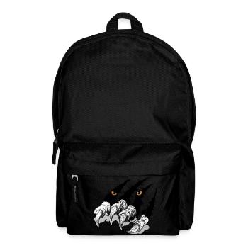 claws eye - Backpack - black - Front