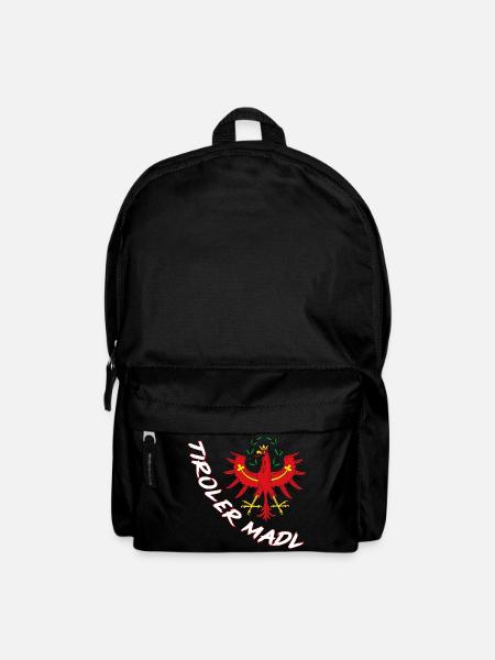 Tiroler Madl - Rucksack - Schwarz