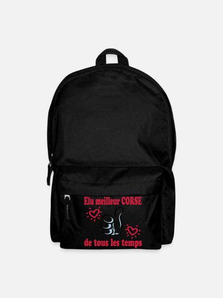 Elu meilleur corse de tous les temps - Sac à dos - noir