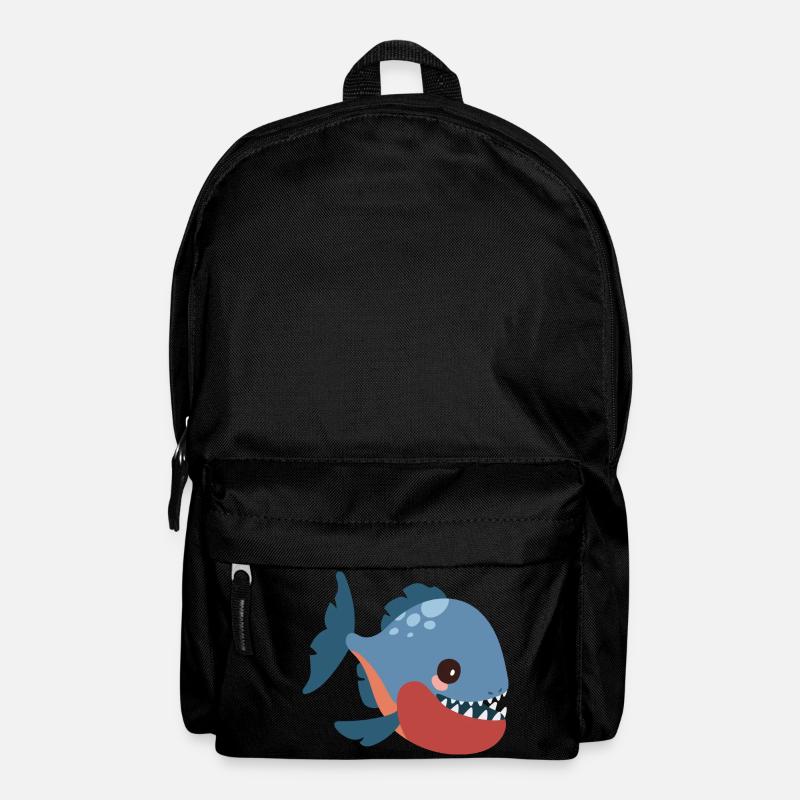 Piranha - Rucksack - Schwarz