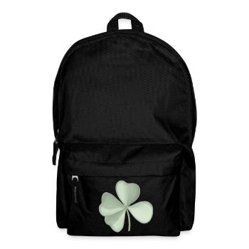 Cloverleaf pastel - Backpack - black - Front