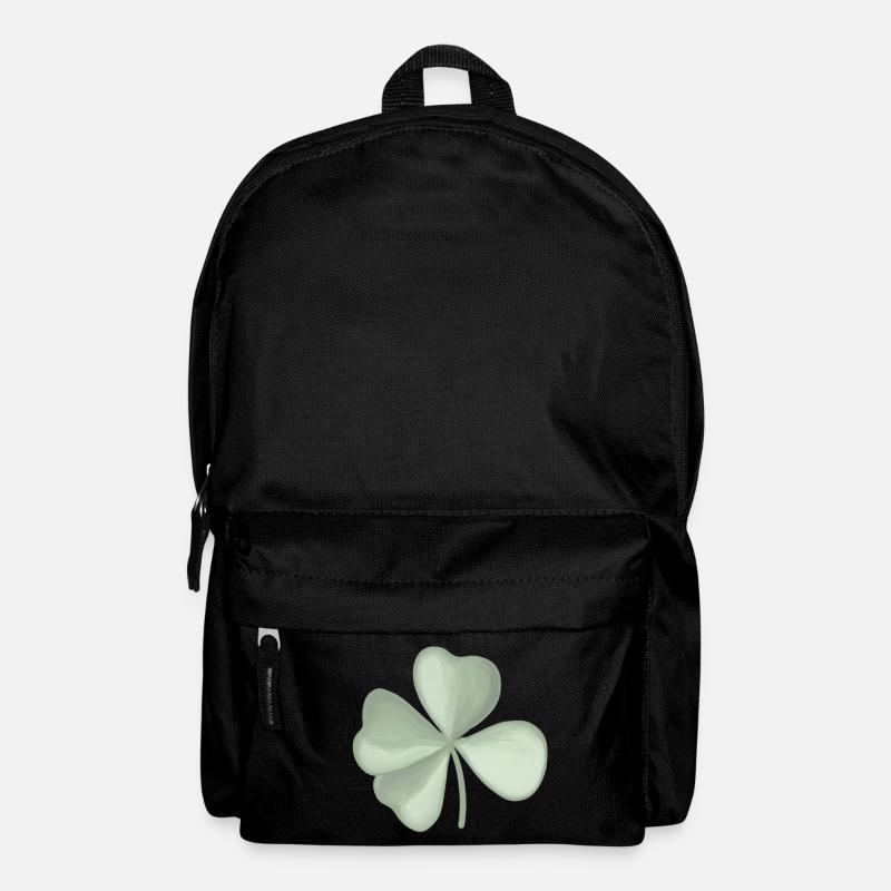 Kleeblatt pastell - Rucksack - Schwarz