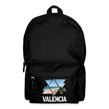 Valencia Spain City Skyline Holiday Love - Backpack - black - Front