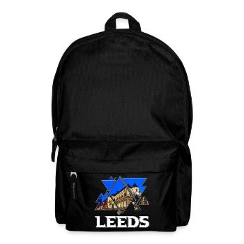 Leeds England UK City Skyline Home Love - Backpack - black - Front