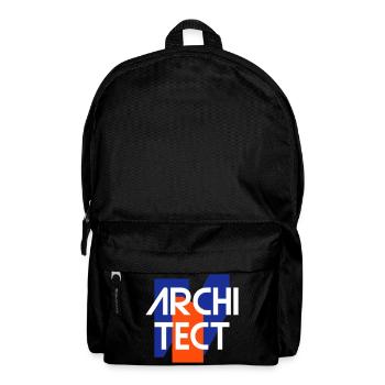 Architect (geometrische Figuren) - Rucksack - Schwarz - Vorne