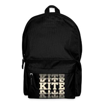 Kitesurfen Kitesurf Kitesurfer Kiteboard - Sac à dos - noir - Devant