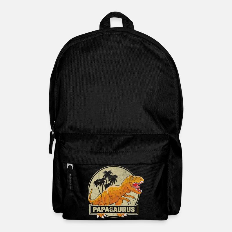 Papasaurus - Rucksack - Schwarz