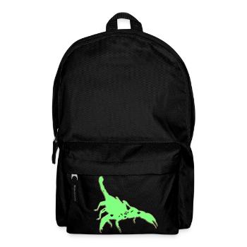 Skorpion Skorpion giftig Vector Spinnentier Tier - Rucksack - Schwarz - Vorne
