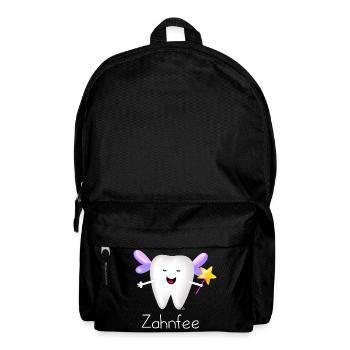 Zahnfee - Rucksack - Schwarz - Vorne