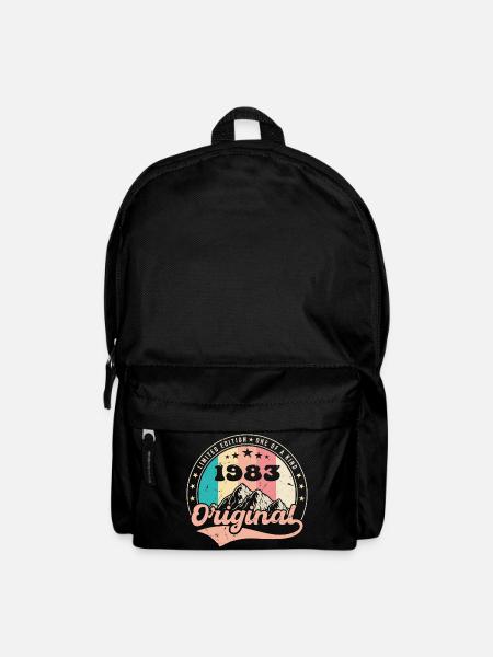 Geburtstagsgeschenk 1983 Frauen | Jahrgang 1983 - Rucksack - Schwarz