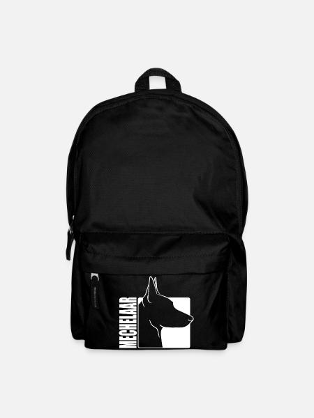 Mechelaar Profil Hunde Hund Wilsigns - Rucksack - Schwarz