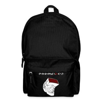 Parallel world skull white - Backpack - black - Front