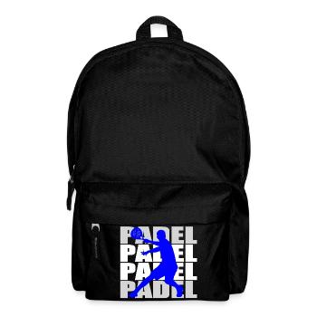 Le padel - Sac à dos - noir - Devant