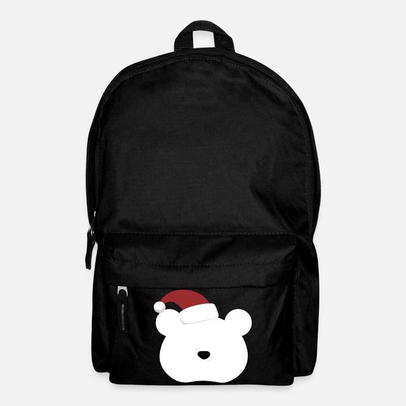 Polar Bear- Christmas edition - Backpack - black