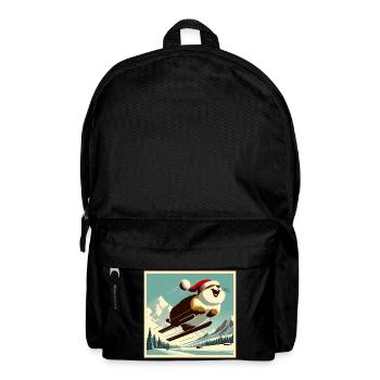 Marmotte Ski Vintage - Sac à dos - noir - Devant