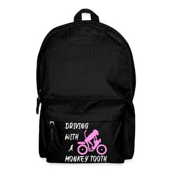 Driving with a monkey tooth - Affenzahn - Backpack - black - Front