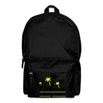 mallorca party team - Rucksack - Schwarz - Vorne