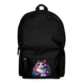 Katze - Rucksack - Schwarz - Vorne
