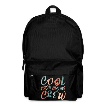 Cool Girl Moms Crew – Mom Life Design - Rucksack - Schwarz - Vorne