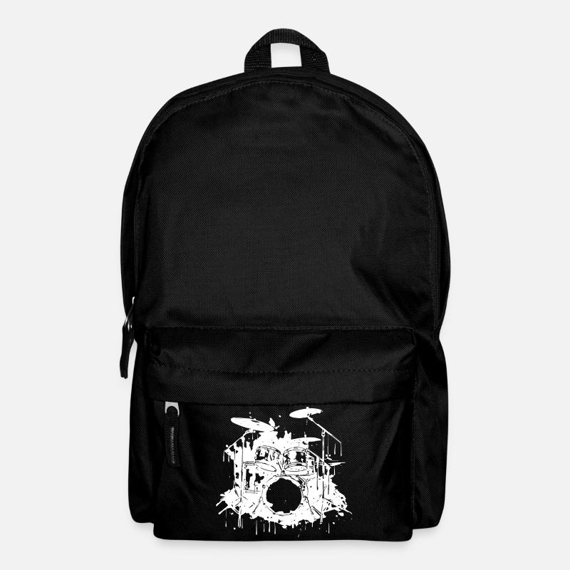 Schlagzeug Grafik - Rucksack - Schwarz