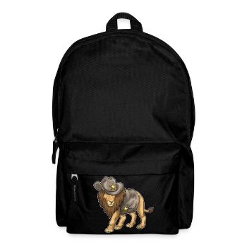 Chapeau du shérif Lion - Sac à dos - noir - Devant