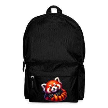 Red panda - Backpack - black - Front