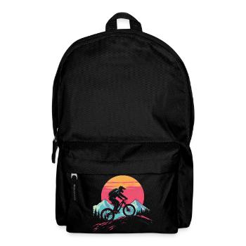 90s Mountain Bike Lovers - Backpack - black - Front