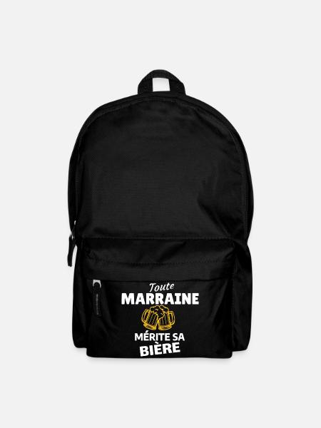 Hochzeit Freunde Bier Spaß Geschenk - Rucksack - Schwarz
