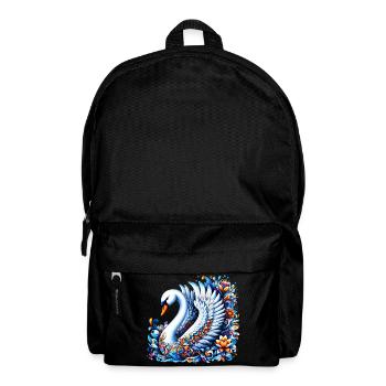 Cygne - Sac à dos - noir - Devant