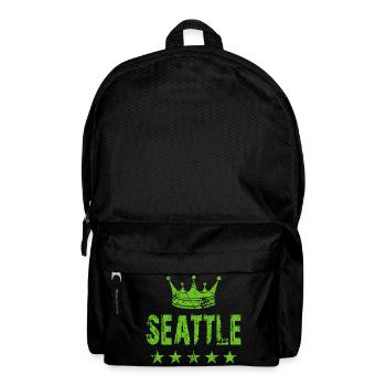 Seattle Crown Stars - Backpack - black - Front